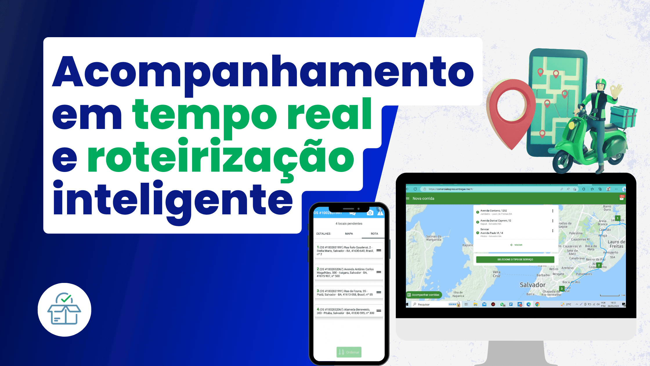 Como sua empresa pode acompanhar entregas em tempo real e ter uma roteirização inteligente com tecnologia