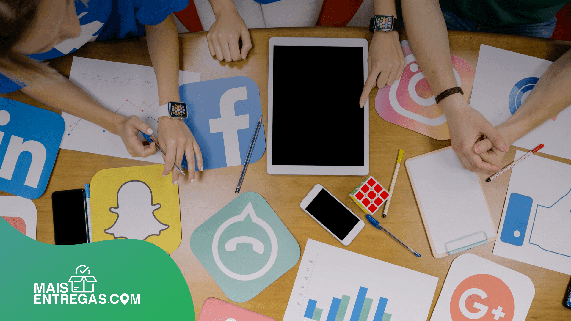 Como utilizar as redes sociais para conquistar clientes na sua empresa de entregas